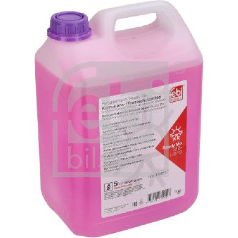 Febi Bilstein Kühlerfrostschutz Fertigmischung G12+ -35°C 5 Liter 172010 Febi Bilstein Kühlerfrostschutz Fertigmischung G12+ -35°C 5 Liter 172010