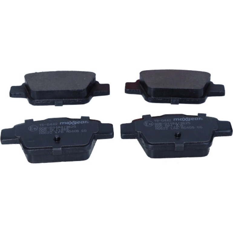 Bremsbelagsatz Fiat T. Stilo/Bravo/Mito Ohne Sensoren 19-0442 Bremsbelagsatz Fiat T. Stilo/Bravo/Mito Ohne Sensoren 19-0442