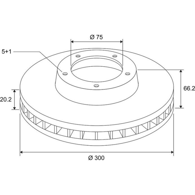 VALEO Bremsscheibe 672778