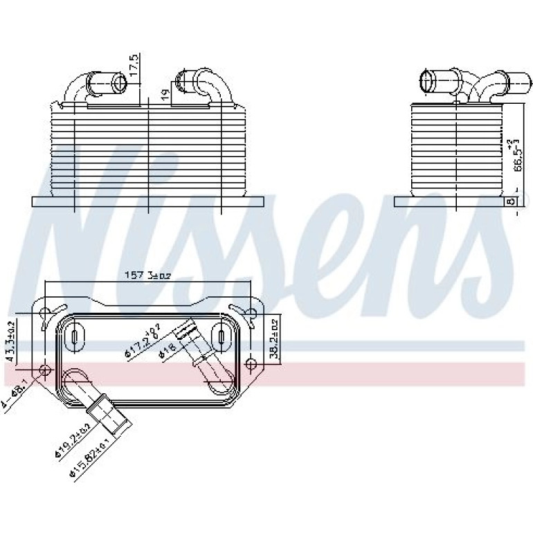 Ölkühler PKW 91237