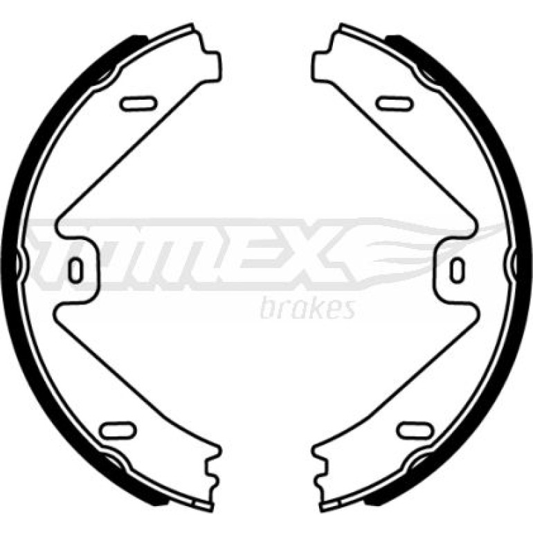 TOMEX brakes Bremsbackensatz TX 22-16 TOMEX brakes Bremsbackensatz TX 22-16