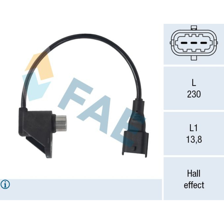 FAE Sensor, Nockenwellenposition 79229 FAE Sensor, Nockenwellenposition 79229