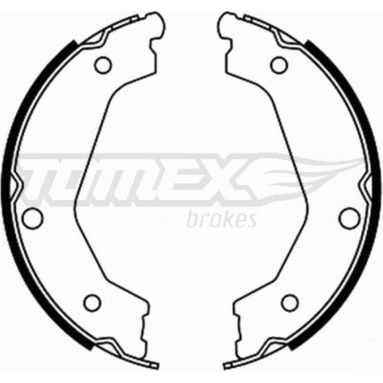 TOMEX brakes Bremsbackensatz TX 21-88