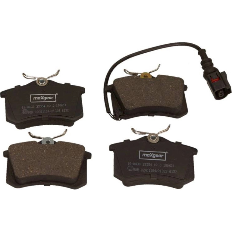 Bremsbelagsatz Vw T. Polo/Ibiza/Cordoba 01-09/Fabia 99-08 Mit Sensor 19-0430 Bremsbelagsatz Vw T. Polo/Ibiza/Cordoba 01-09/Fabia 99-08 Mit Sensor 19-0430