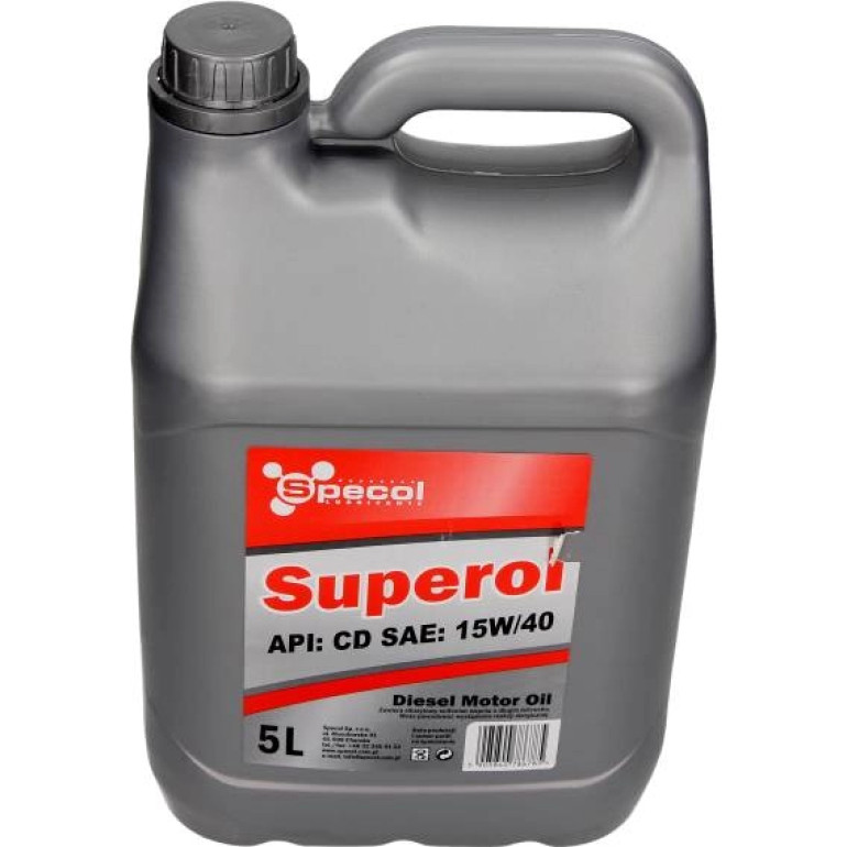 Spec 15W40 5L Super Cd 102709 Spec 15W40 5L Super Cd 102709