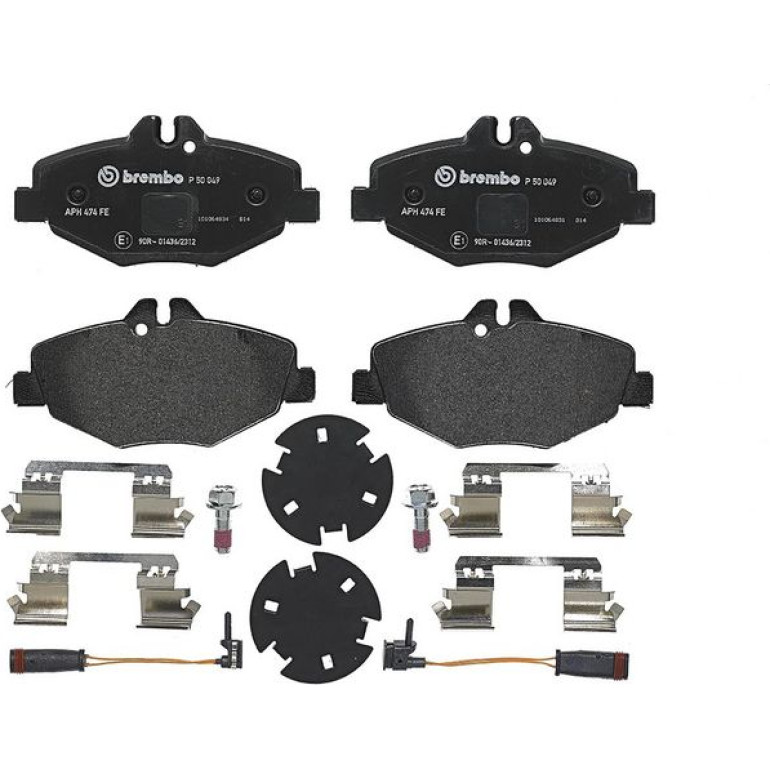 BREMBO Bremsklötze VA P 50 049 BREMBO Bremsklötze VA P 50 049