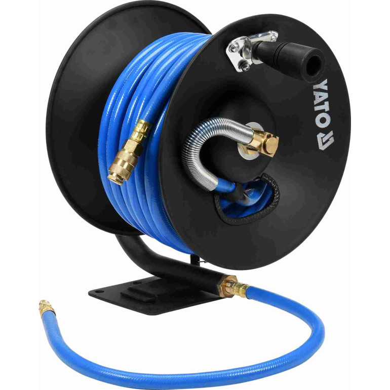 Druckluftschlauch-Trommel Manuell 15M Innen-O 10Mm YT-24240 Druckluftschlauch-Trommel Manuell 15M Innen-O 10Mm YT-24240