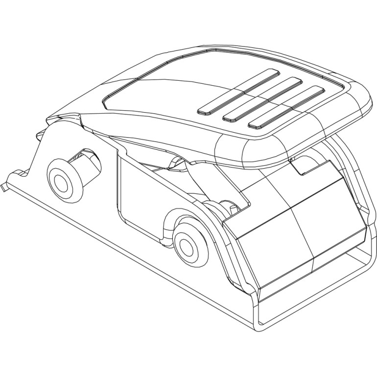 Thule Epos Pump Buckle 1500054992 Thule Epos Pump Buckle 1500054992