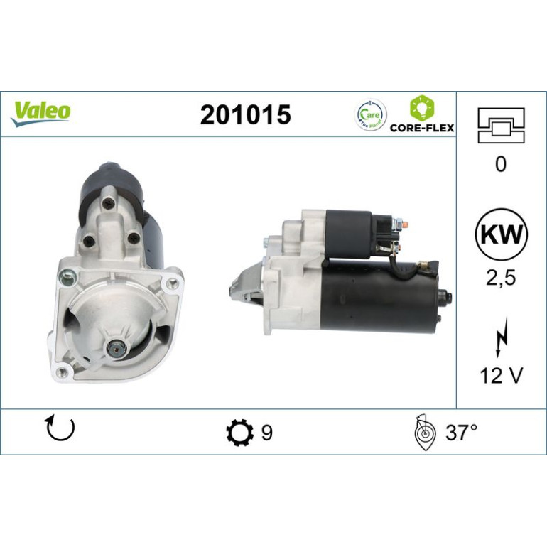 VALEO Anlasser 201015 VALEO Anlasser 201015