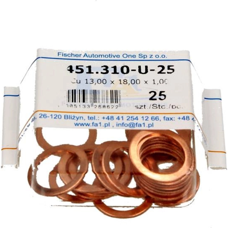 Pads 13X18X1,00 451.310-U-25 Pads 13X18X1,00 451.310-U-25
