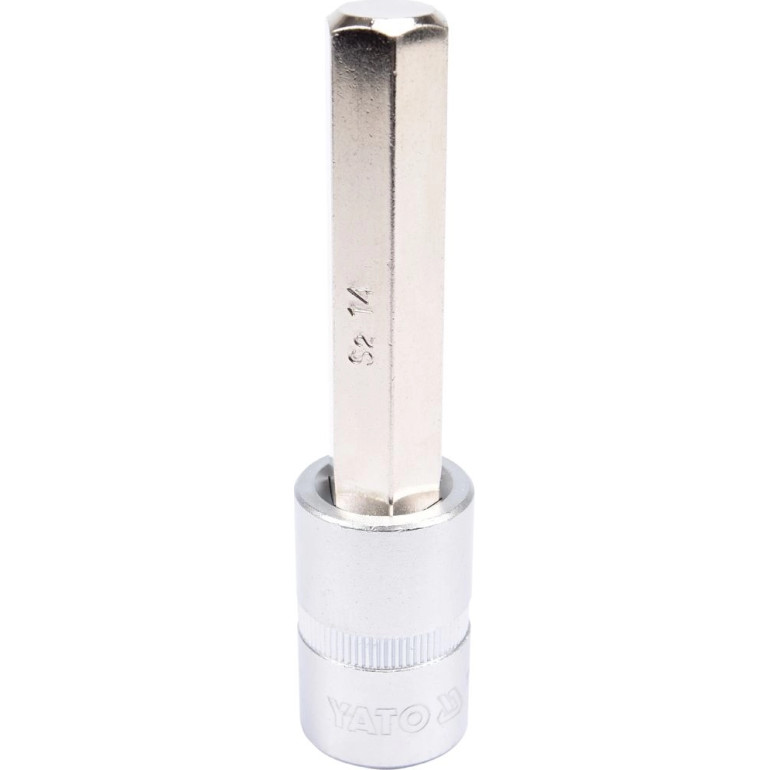 Biteinsatz Innen-6-Kant Hex 1/2 14Mm L100Mm YT-04397 Biteinsatz Innen-6-Kant Hex 1/2 14Mm L100Mm YT-04397