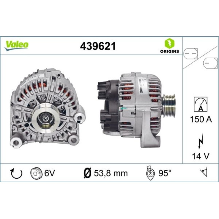 VALEO Generator 439621 VALEO Generator 439621