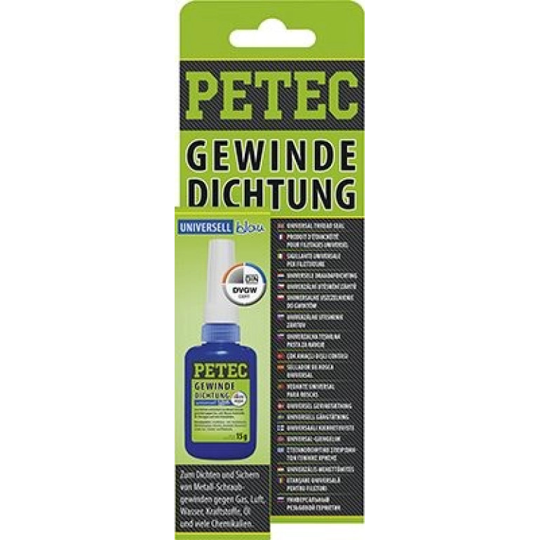 Petec Gewindedichtung 15 G SB-Karte 97216 Petec Gewindedichtung 15 G SB-Karte 97216