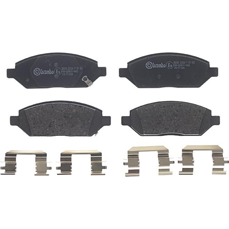 BREMBO Bremsklötze VA P 59 088 BREMBO Bremsklötze VA P 59 088