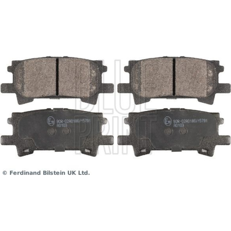 Bremsbelagsatz Toyota T. Lexus Rx 300/400 03-08 ADT342154 Bremsbelagsatz Toyota T. Lexus Rx 300/400 03-08 ADT342154