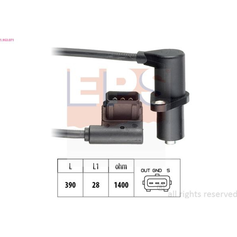 Sensor, Nockenwellenposition 1.953.071 Sensor, Nockenwellenposition 1.953.071