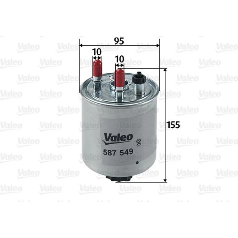 VALEO Kraftstofffilter 587549 VALEO Kraftstofffilter 587549