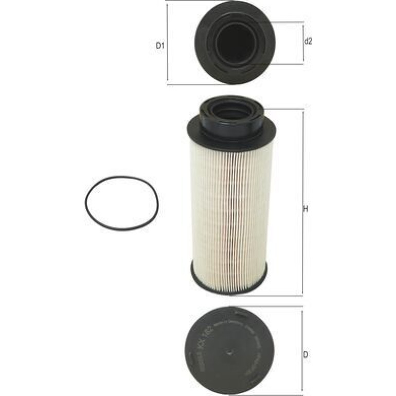 MAHLE Kraftstofffilter KX 182D MAHLE Kraftstofffilter KX 182D