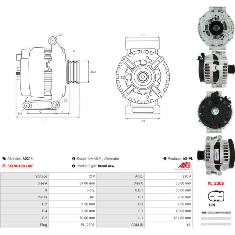 Generator A0214 Generator A0214