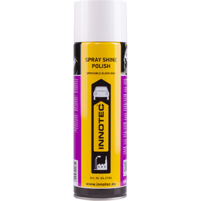 Innotec Spray Shine Polish Sprühpolitur 500ml Spraydose 1326 Innotec Spray Shine Polish Sprühpolitur 500ml Spraydose 1326