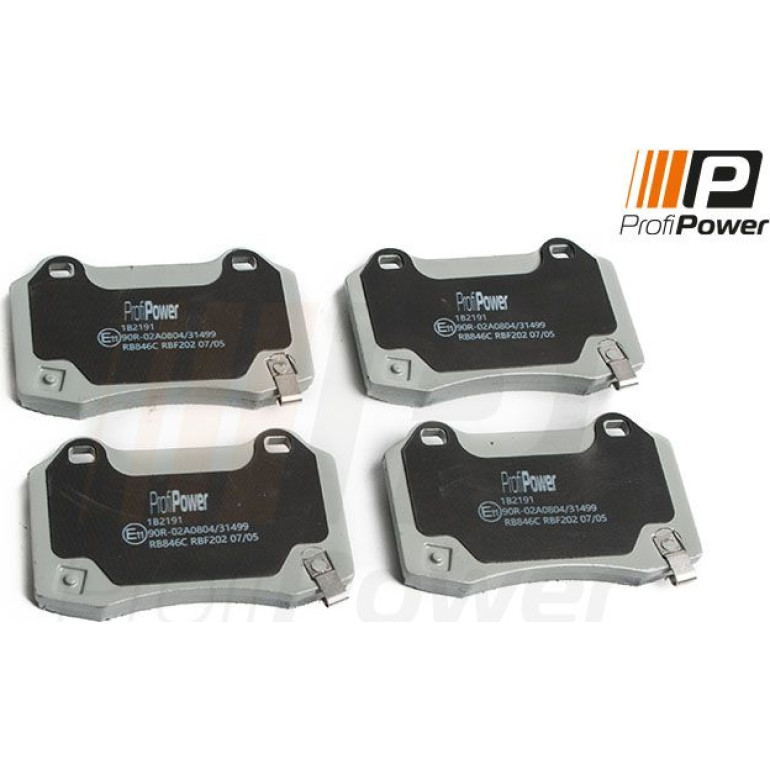 PROFIPOWER Bremsbelagsatz, Scheibenbremse 1B2191 PROFIPOWER Bremsbelagsatz, Scheibenbremse 1B2191
