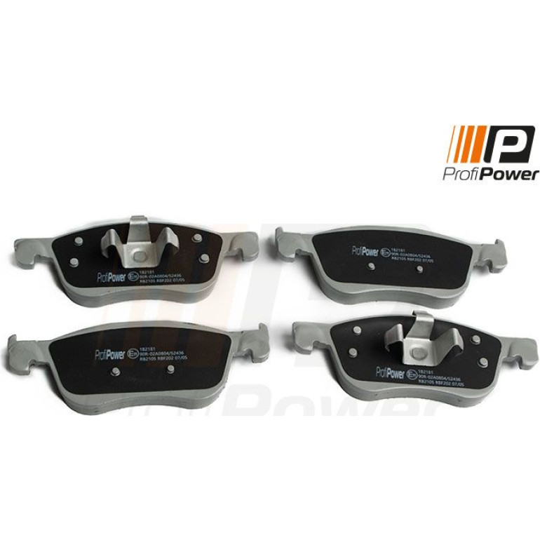 PROFIPOWER Bremsbelagsatz, Scheibenbremse 1B2181