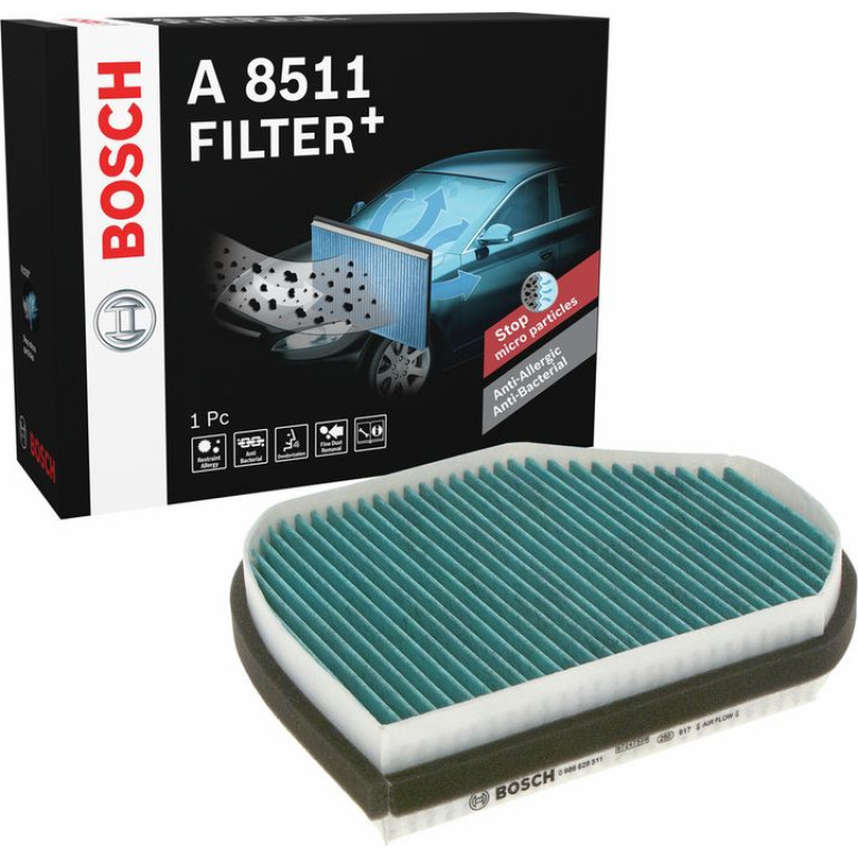 Bosch Innenraumfilter+ 0 986 628 511 Bosch Innenraumfilter+ 0 986 628 511