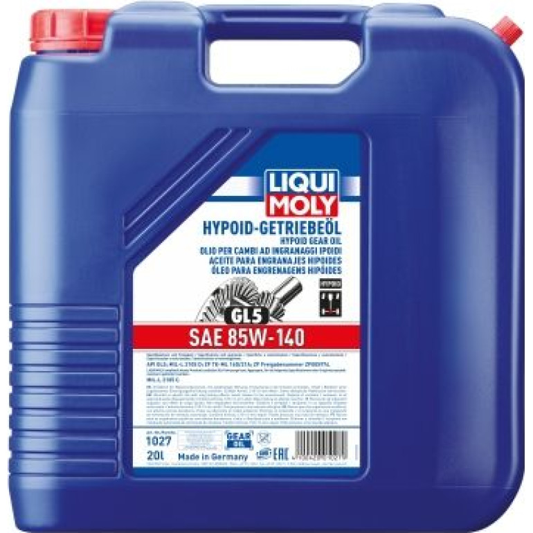 Liqui Moly Hypoid-Getriebeöl (GL5) SAE 85W-140 20 l 1027