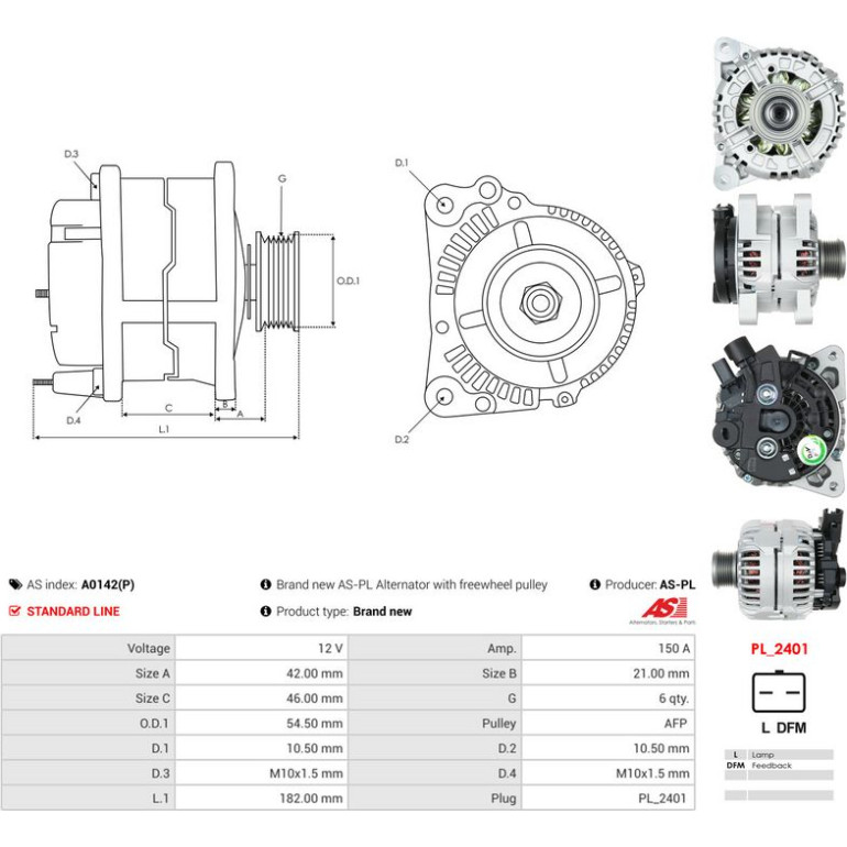 Generator A0142(P) Generator A0142(P)