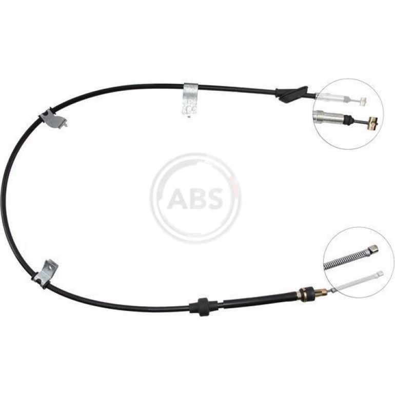 A.B.S. Handbremsseil Seilzug Festellbremse K15707 A.B.S. Handbremsseil Seilzug Festellbremse K15707