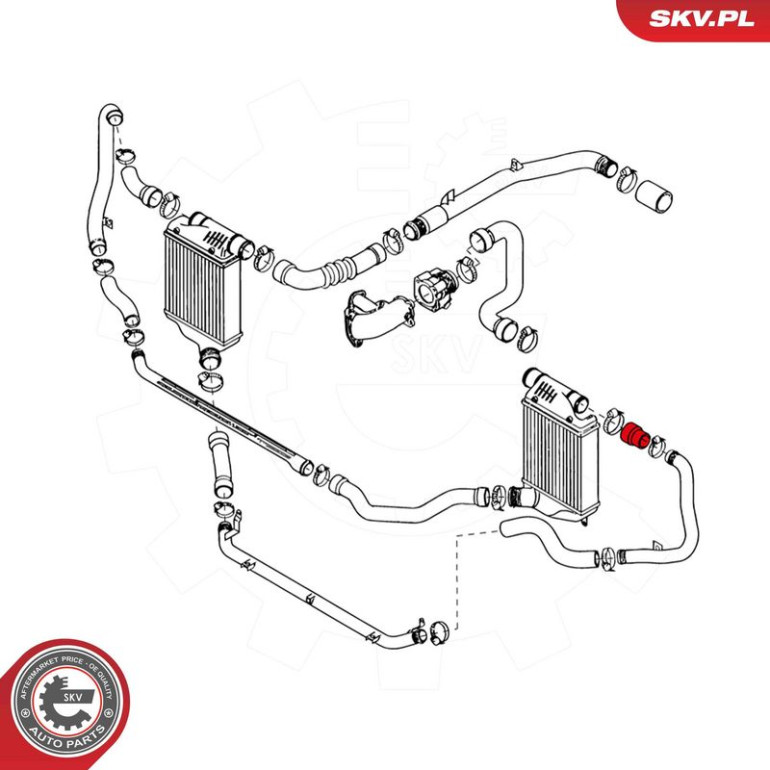 ESEN SKV Ladeluftschlauch 43SKV118 ESEN SKV Ladeluftschlauch 43SKV118