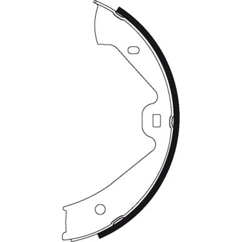 Handbremsbacken Vw Touareg/Cayenne 10 91074700