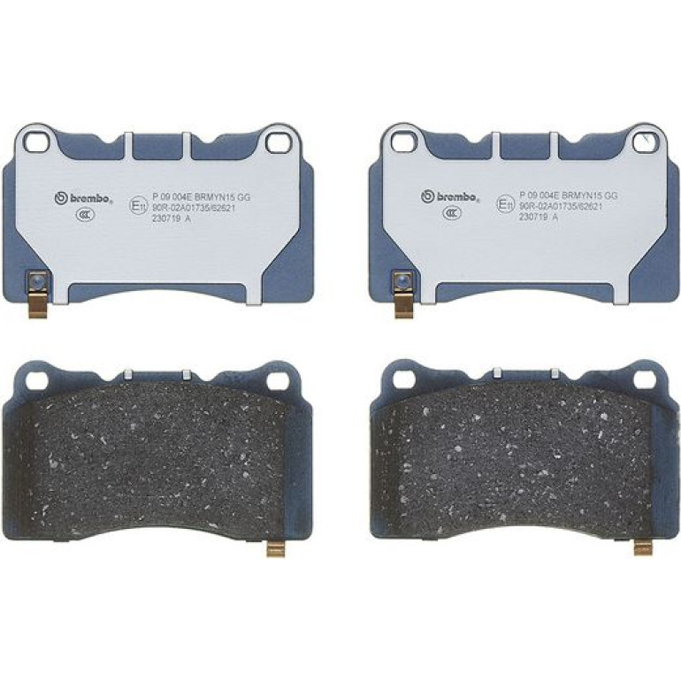 BREMBO Bremsbelagsatz, Scheibenbremse P 09 004E BREMBO Bremsbelagsatz, Scheibenbremse P 09 004E