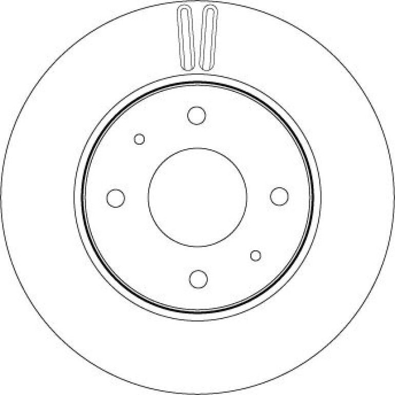 84 481 047 Bremsscheibe VA DF4809 84 481 047 Bremsscheibe VA DF4809