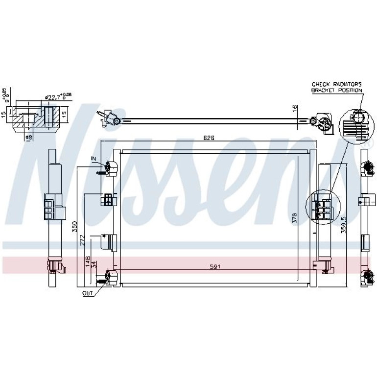 Kondensator PKW 940463 Kondensator PKW 940463