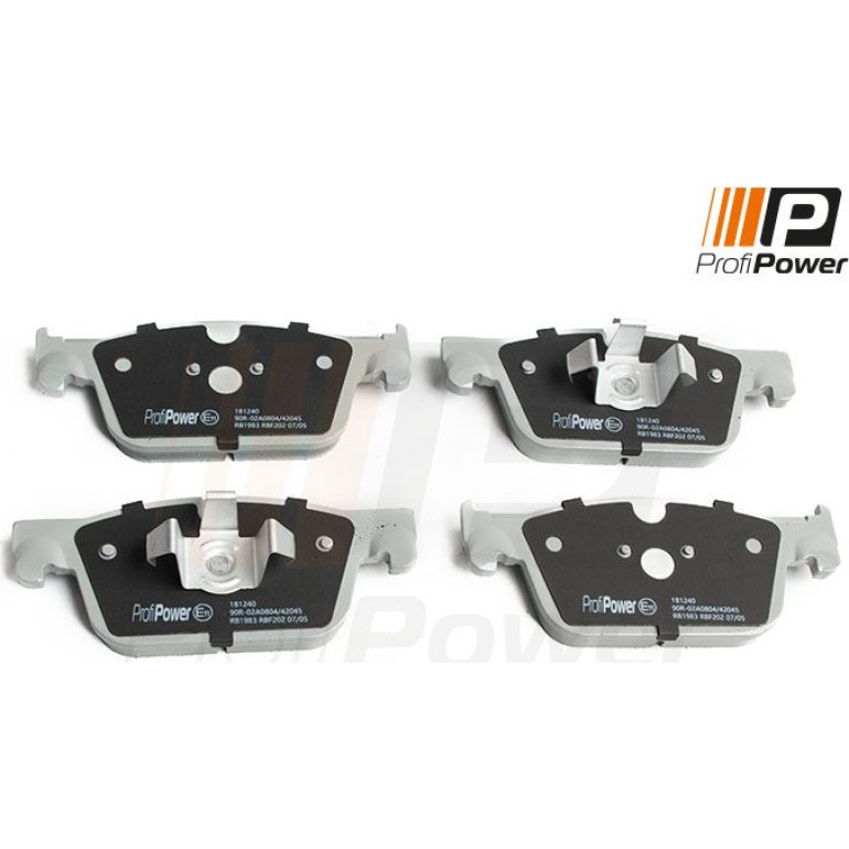 PROFIPOWER Bremsbelagsatz, Scheibenbremse 1B1240 PROFIPOWER Bremsbelagsatz, Scheibenbremse 1B1240