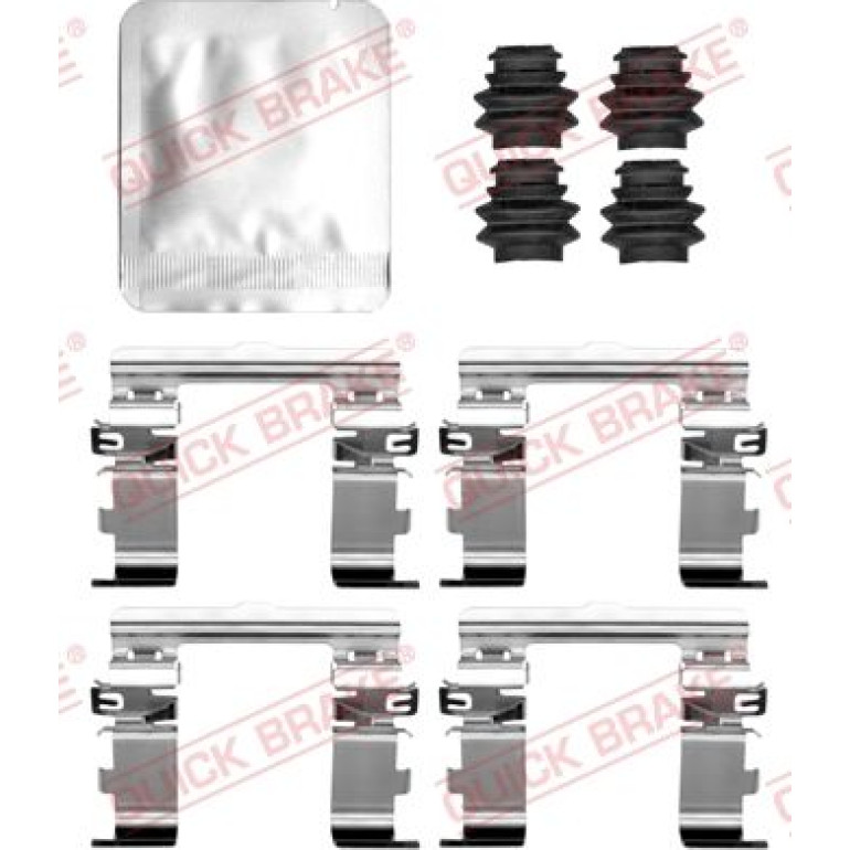 ZUBEHÖRSATZ, SCHEIBENBREMSBELAG QB109-0178 ZUBEHÖRSATZ, SCHEIBENBREMSBELAG QB109-0178