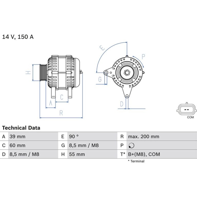 Lichtmaschine 0 986 080 410 Lichtmaschine 0 986 080 410