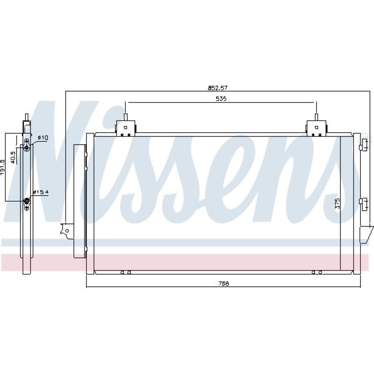 Kondensator PKW 94741 Kondensator PKW 94741