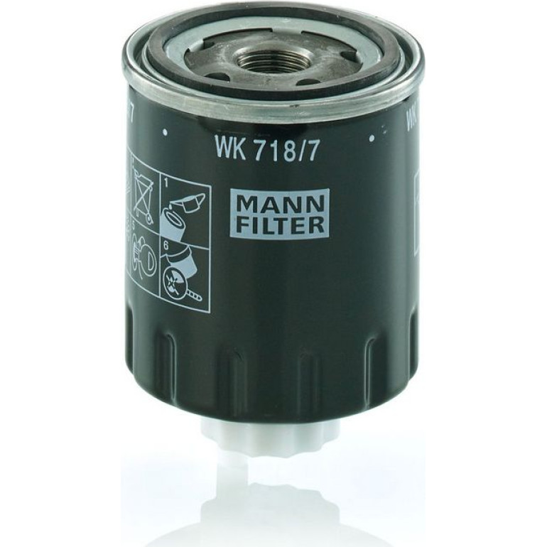 Mann & Hummel Kraftstofffilter Industrie WK 718/7 Mann & Hummel Kraftstofffilter Industrie WK 718/7