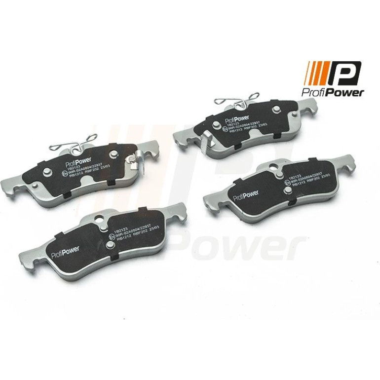 PROFIPOWER Bremsbelagsatz, Scheibenbremse 1B2123 PROFIPOWER Bremsbelagsatz, Scheibenbremse 1B2123