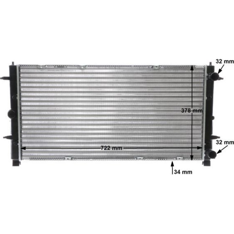 Kühler, Motorkühlung CR 398 000S Kühler, Motorkühlung CR 398 000S
