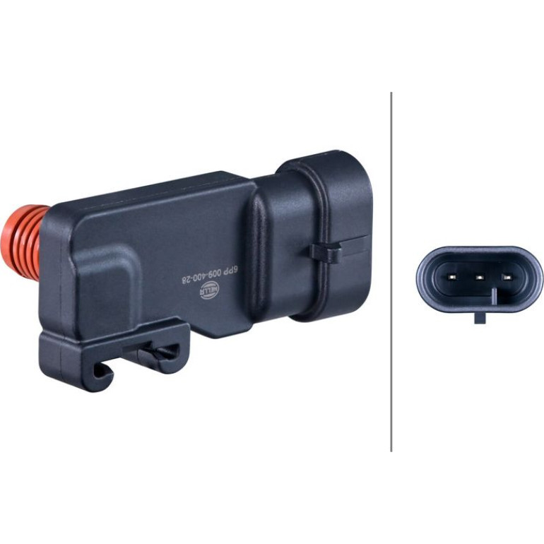 HELLA Sensor, Saugrohrdruck 6PP 009 400-281 HELLA Sensor, Saugrohrdruck 6PP 009 400-281