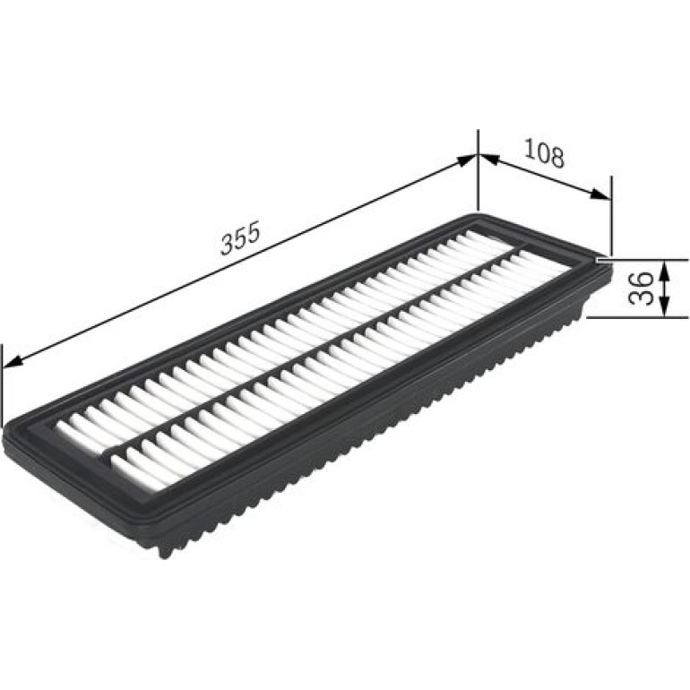 Luftfilter F 026 400 455 Luftfilter F 026 400 455