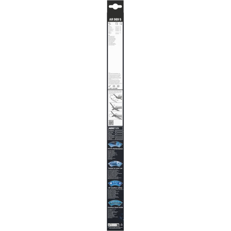 Bosch Scheibenwischer Aerotwin AR989S BOSCH AeroTwin 3397118989 Bosch Scheibenwischer Aerotwin AR989S BOSCH AeroTwin 3397118989