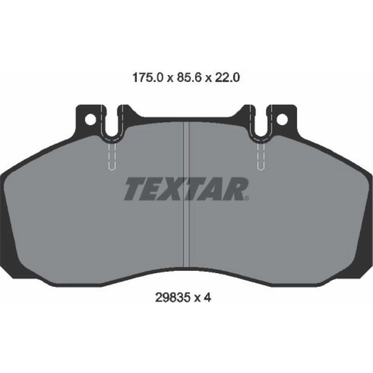 Bremsbelagsatz Db P. 609-811D Vario/ T. Sprinter 616Cdi 01 2983506 Bremsbelagsatz Db P. 609-811D Vario/ T. Sprinter 616Cdi 01 2983506