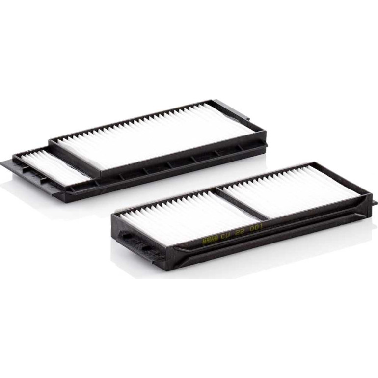 Mann & Hummel Innenraumfilter PKW CU 22 001-2 Mann & Hummel Innenraumfilter PKW CU 22 001-2