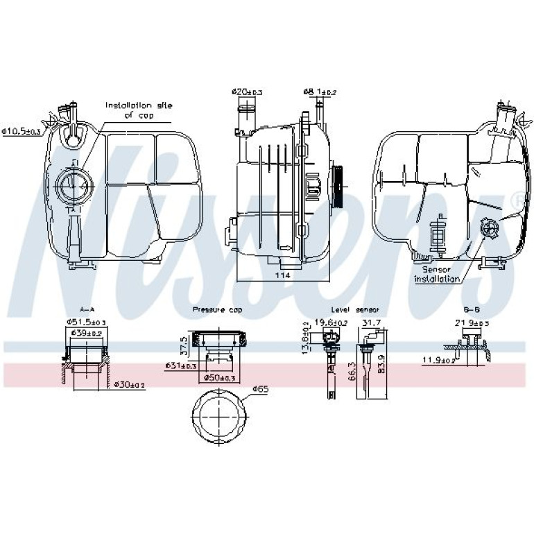 Ausgleichsbehälter 996305 Ausgleichsbehälter 996305