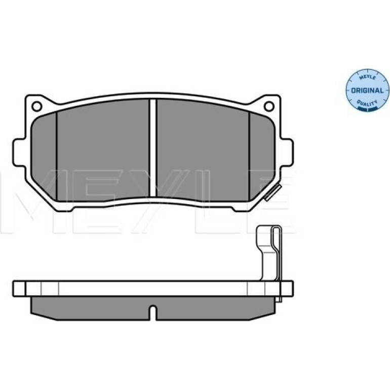 Bremsbelagsatz Kia T. Shuma/Clarus 97- Mit Sensor 025 234 5513/W Bremsbelagsatz Kia T. Shuma/Clarus 97- Mit Sensor 025 234 5513/W