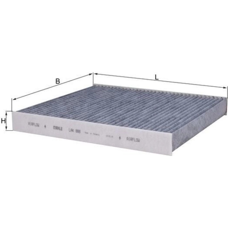 MAHLE Filter, Innenraumluft LAK 888